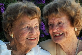 Le gemelle più anziane del mondo